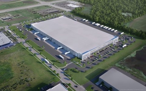 Works starts on two buildings off Randall Road in Elgin, adding 405,000 square feet of new industrial space