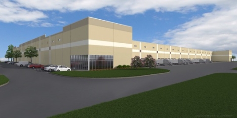 Scannell Properties Building 230,000 Square Foot Warehouse in First Class Industrial Park in Forth Worth