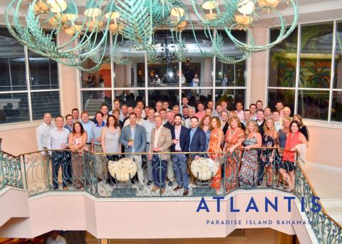 Bahamian Reward: Scannell Properties Hosts Company Retreat at Atlantis, Bahamas