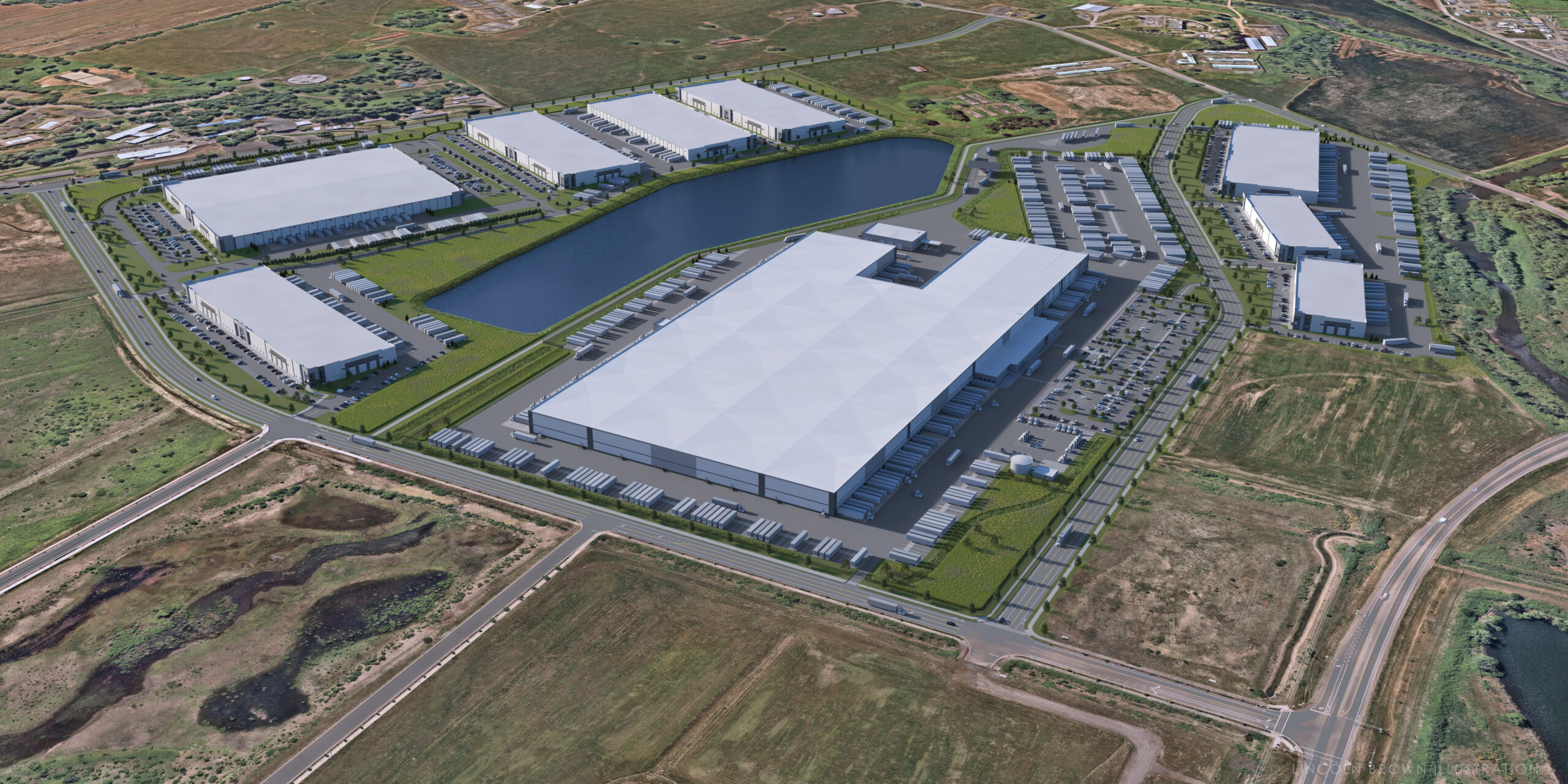 Scannell Properties breaks ground for 900,000 SF Dollar General facility at Scannell Logistics Park in Salem, OR