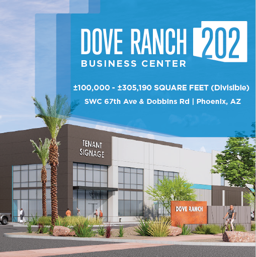 Scannell Properties kicks off Dove Ranch Business Center in Laveen, AZ  with construction launch for 131,500 SF PFG-Vistar facility